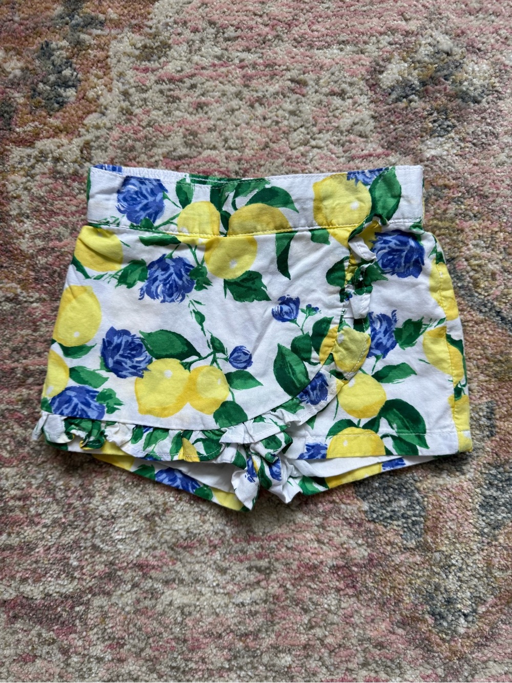 Janie and jack lemon skort